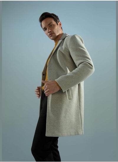 Buy Man Blazer Collar Coat in Saudi Arabia