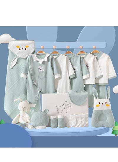 Buy Newborn Baby Gifts Set Newborn Layette Gifts Set Baby Girl Boys Gifts Premium Cotton Baby Clothes Accessories Set Fits Newborn to 6 Months in Saudi Arabia