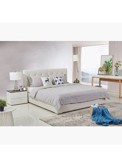 Buy Oakland King Upholstered Bed 213x110x182 cm in Saudi Arabia