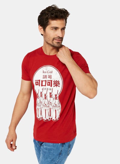 اشتري Graphic Crew Neck T-Shirt في مصر