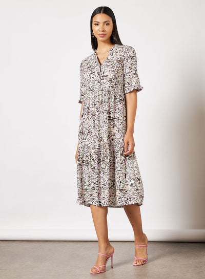 Buy All-Over Print Dress in UAE
