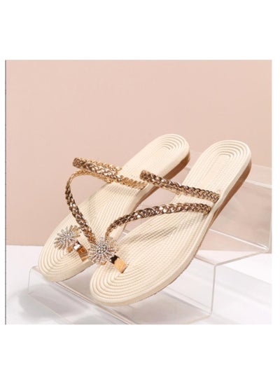 Buy Summer Fashion Flat Sandals in Saudi Arabia