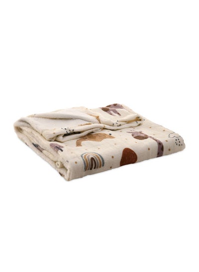 Buy Baby Printing Microfiber Blanket 100x75cm- Animals in Egypt