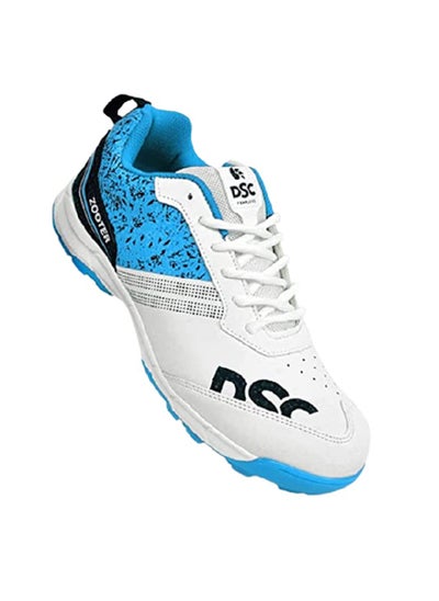 Buy Zooter PVC Cricket Shoe for Men and Boys, Size-5 UK (White-Blue) in Saudi Arabia