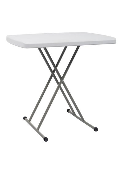 Buy Portable folding table, heavy duty utility table, adjustable height in Saudi Arabia