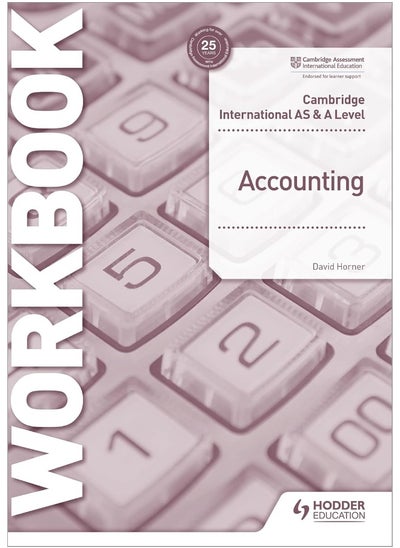 اشتري Cambridge International AS and A Level Accounting Workbook في الامارات