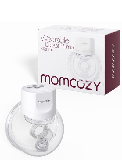 Buy Wearable Hands-Free Breast Pump S12 Pro With Comfortable Double-Sealed Flange, Breast Pump Accessory 24MM, 3 Modes And 9 Levels in Saudi Arabia