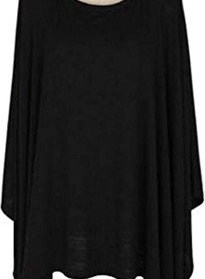 Buy Nursing Cover Shawl Scarf Maternity Poncho Top for Breastfeeding and Baby Car Seat Cover, Black in Egypt