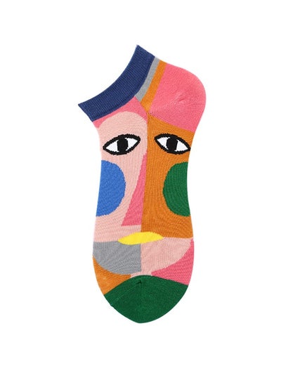 Buy Unisex Absorb Sweat and Deodorize Socks 3 Pairs High Quality Socks One Size Fits All in UAE