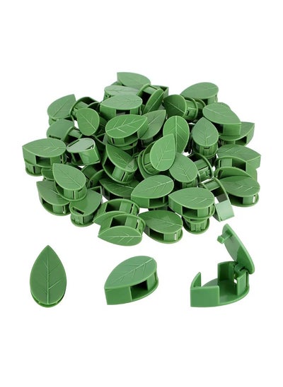 Buy 100 Pieces Plant Climbing Wall Fixture Clips with 100 Pieces Acrylic Adhesive Sticker Plant Fixer Invisible Wall Vines Fixing Clips Self-Adhesive Hook Plant Vine Traction for Indoor Outdoor Decoration in Saudi Arabia