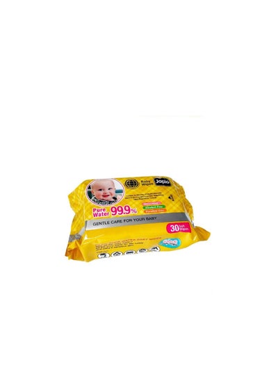 Buy Japlo Baby Water Wipes Soft Wet Tissue (30 Pcs x 2 Packs) in UAE