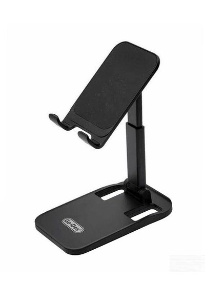 Buy Folding Desktop Phone Stand Black in Saudi Arabia