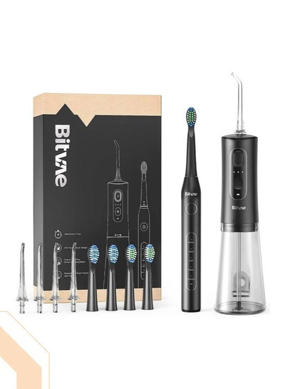 Buy Electric toothbrush with water floss for cleaning - Bitvae in Saudi Arabia