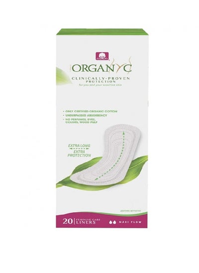 Buy Organic sanitary napkins with organic cotton, clinically intensive protection, 20 pads in Saudi Arabia