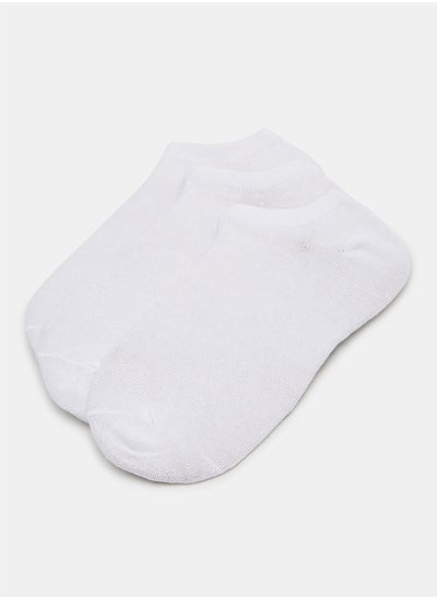 اشتري Logo Ankle Socks (Pack of 3) في الامارات