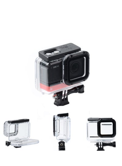 Buy For Insta360 ONE RS 4K Waterproof Case Camera Diving Case Depth Waterproof 60m Accessories (for 4K Version) in Saudi Arabia