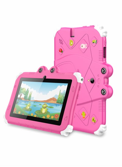 اشتري Kids Tab6 With 7 Inch HD Screen 4GB RAM 64GB ROM Pink في السعودية