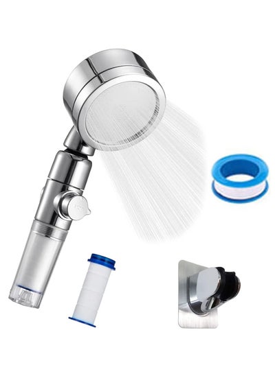 Original Shower Head Eco Power High Pressure Water Softener Filtered ...