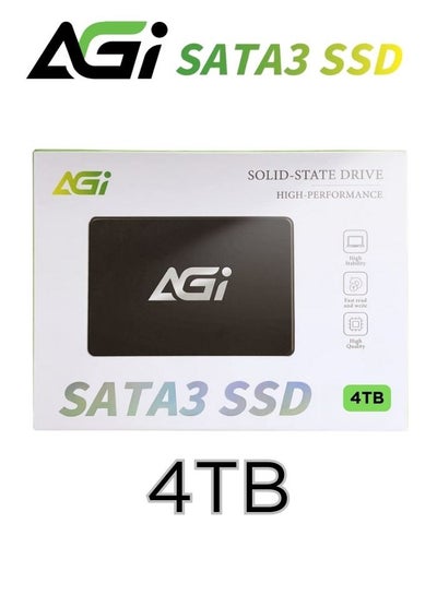 اشتري AGI SATA SSD 2.5 بوصة لأجهزة الكمبيوتر المحمول المكتبية المزودة بتقنية ذاكرة فلاش NAND ثلاثية الأبعاد | 4 تيرابايت في الامارات