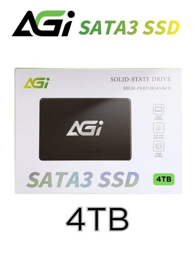 اشتري AGI SATA SSD 2.5 بوصة لأجهزة الكمبيوتر المحمول المكتبية المزودة بتقنية ذاكرة فلاش NAND ثلاثية الأبعاد | 4 تيرابايت في الامارات