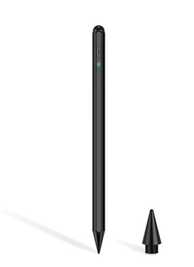 Buy Active Stylus Pen With Palm Rejection For iPad Pro Black in UAE