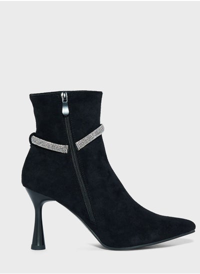 Buy Embellished Ankle Boots in UAE