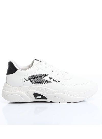 Buy Casual Sneakers for Women - White & Black in Egypt