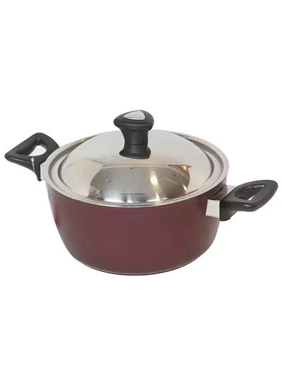 اشتري Tefal pot from Savlon, size 18 cm, red color في مصر