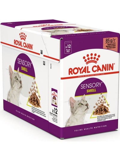 Buy Royal Canin Sensory Smell gravy 12x85g in Saudi Arabia