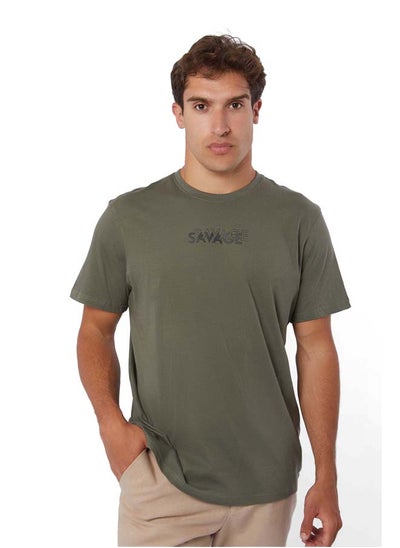 Buy Casual Regular Fit Cotton T-Shirt in Egypt