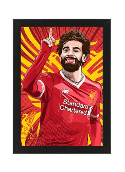 Buy Mo Salah Abstract Art Frame Poster in Egypt