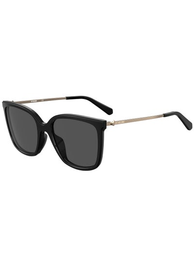 Buy Women Square Sunglasses MOL035/S  BLACK 56 in Saudi Arabia