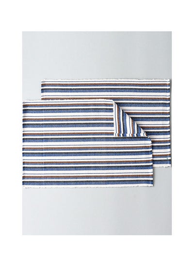 اشتري Blue Stripe printed place mat في الامارات