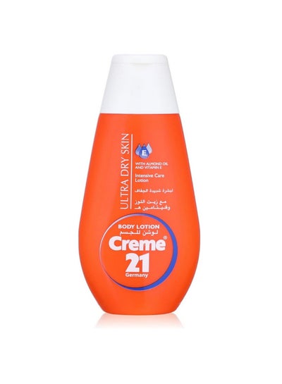 Buy Creme 21 Almond Oil And Vitamin E Lotion ultra dry Skin 400ml in Egypt