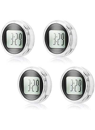 Buy Waterproof Motorbike Digital Timepiece, Set of 4, 1.1 Size in Saudi Arabia