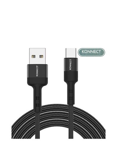 Buy USB To USB-C Cable, 0.9 Meters, For Devices With USB-C Port, USB To USB-C Cable in Saudi Arabia