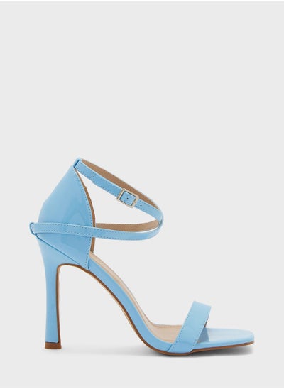 Buy Ankle-Strap Patent Sandals in Saudi Arabia