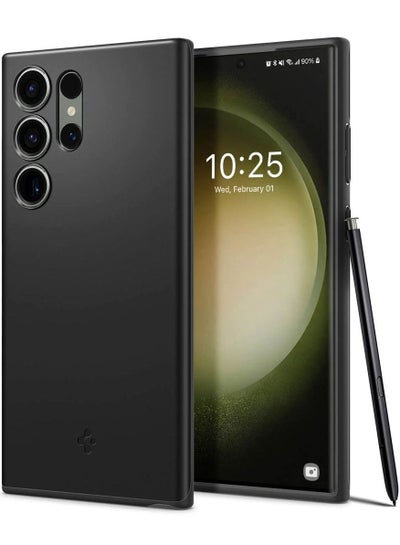 اشتري Thin Fit for Samsung Galaxy S23 Ultra Case Cover - Black في الامارات