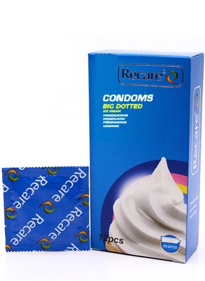 اشتري Pack of 12 Dotted Condoms في السعودية