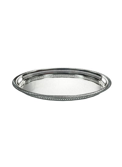 اشتري Silverplated Medium Size Oval Tray في الامارات