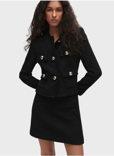 Buy Pocket Detail Jacket in Saudi Arabia