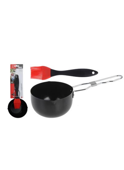 اشتري Bbq Sauce Pan With Brush في الامارات