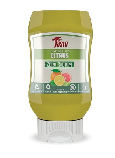 Buy Mrs Taste Citrus Salad Dressing, Zero Calories, Zero Sugar,Condiments and Sauces 10 oz, Citrus in UAE