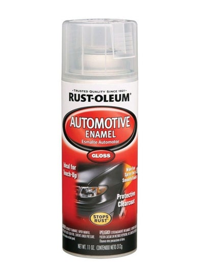 Buy Rust-Oleum Spray Paint Automotive Enamel Clear 12oz in UAE