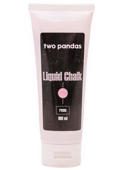 اشتري two pandas Liquid Chalk (Pink Rose) for Rock Climbing Calisthenics Bouldering Gym Crossfit Gymnastics Weightlifting (NOT FOR POLE DANCING) في الامارات