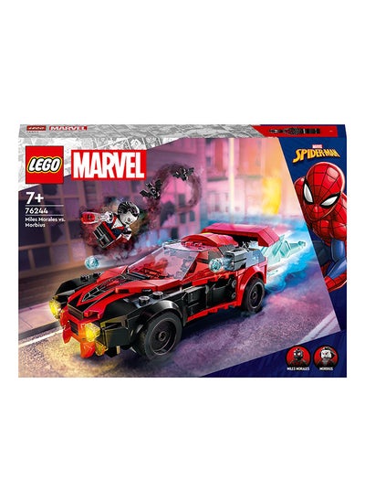 Buy 220 Pieces Lego Marvel Miles Morales Vs. Morbius 76244 Building Toy Set in UAE