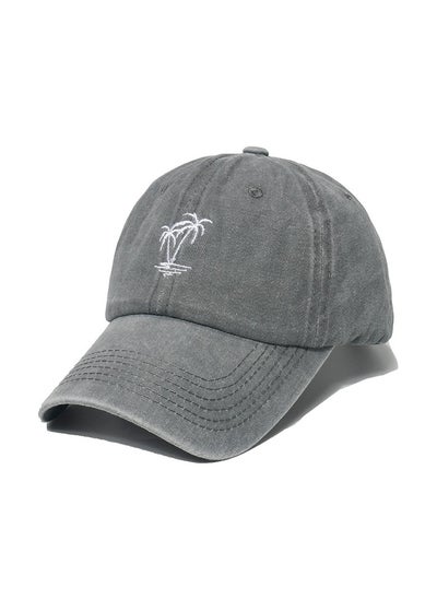 Buy Date Palm Cotton Baseball Cap Adjustable Low Profile Unstructured Hat for Women in UAE