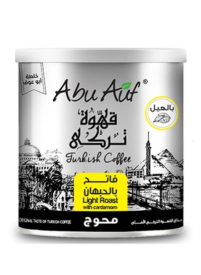 اشتري Abu Auf Turkish Coffee Light 250g ( Blend ) في مصر