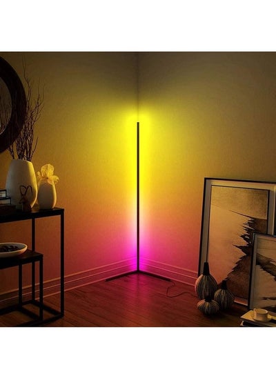 اشتري Remote Control LED Light Corner Lamp Multicolour في الامارات