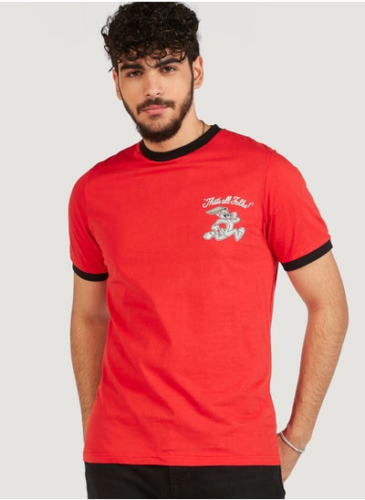 Buy Bugs Bunny Crew Neck T-Shirt in UAE